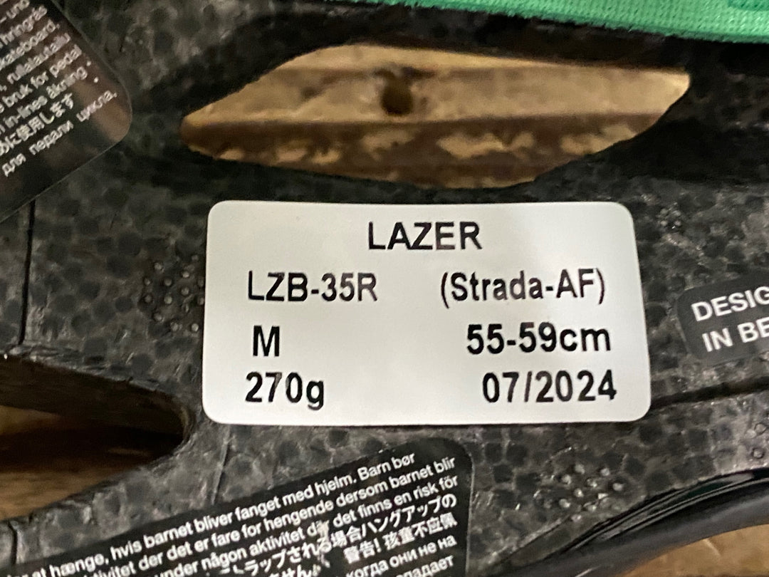 KI033 レーザー LAZER ストラーダ STRADA KinetiCore CE AF ヘルメット 黒 55-59cm M 2024年7月製造