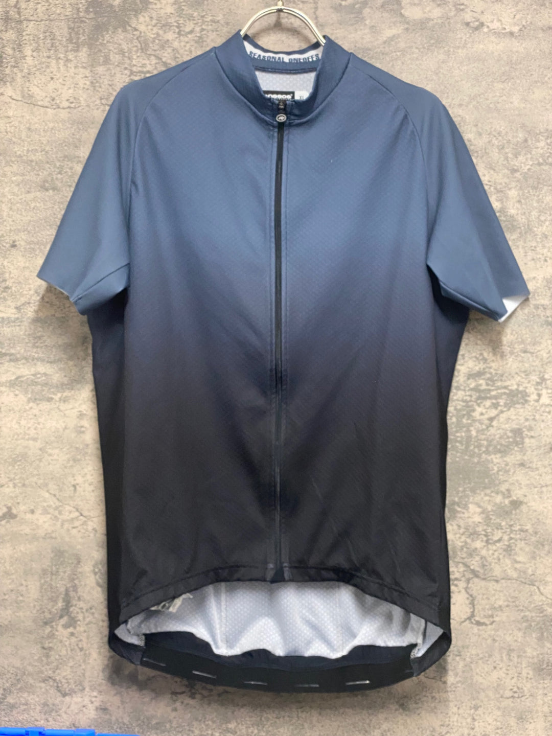 KF091 アソス assos MILLE GT SUMMER SS JERSEY C2 半袖 サイクルジャージ グレー 黒 XL