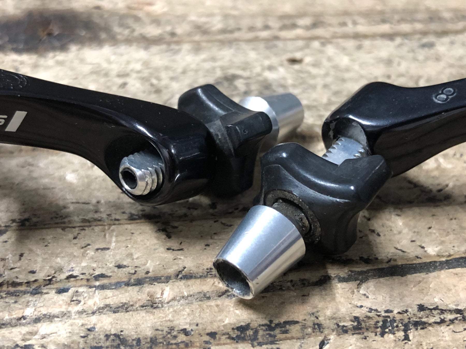 JU390 カンパニョ―ロ CAMPAGNOLO レコード RECORD スケルトンブレーキ