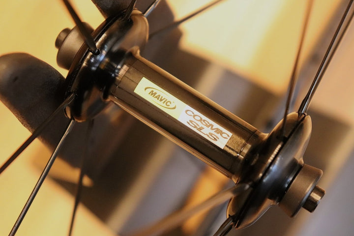 マヴィック MAVIC コスミック COSMIC CARBON SLS アルミ カーボン クリンチャー ホイールセット シマノ 11S/12S ナローリム 13C 【芦屋店】