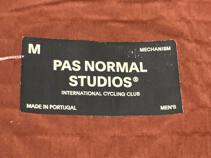 KJ285 パスノーマルスタジオ PAS NORMAL STUDIOS Men's Mechanism Pro Zipless Jersey 半袖 サイクルジャージ ブラウン M