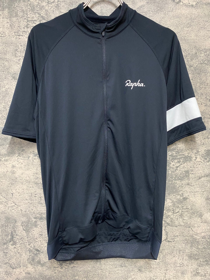 KB640 ラファ Rapha CORE JERSEY 半袖 サイクルジャージ 黒 L