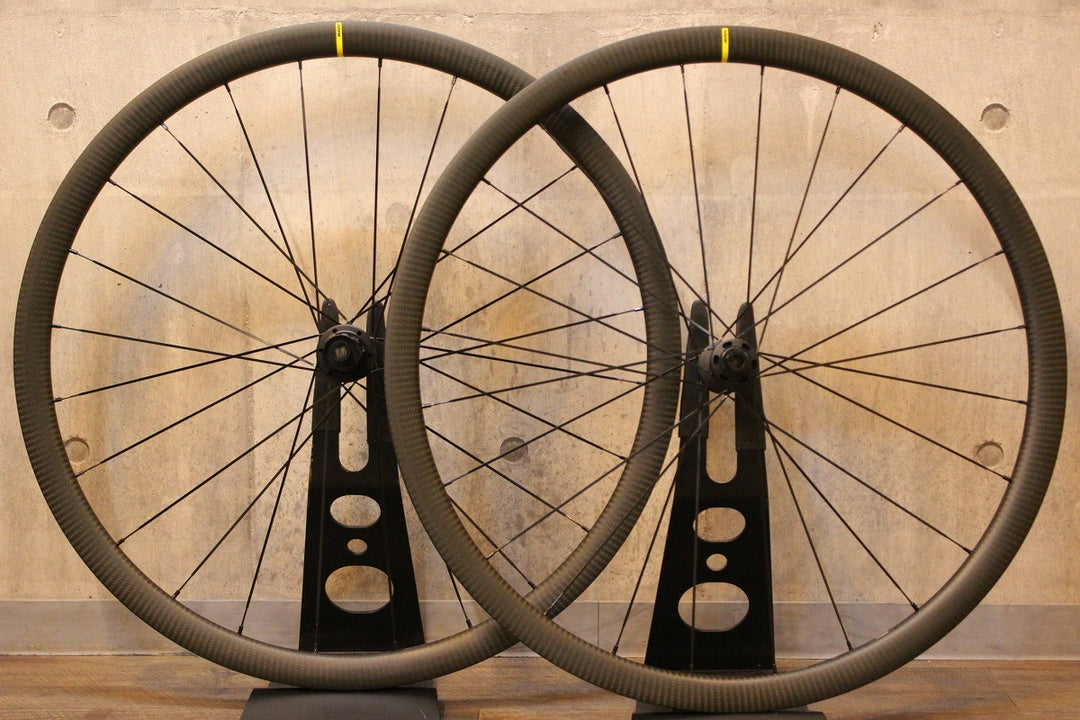 マヴィック MAVIC コスミック COSMIC SL32 DISC カーボン チューブレスレディ ホイールセット シマノ 11/12S 21C【名古屋店】