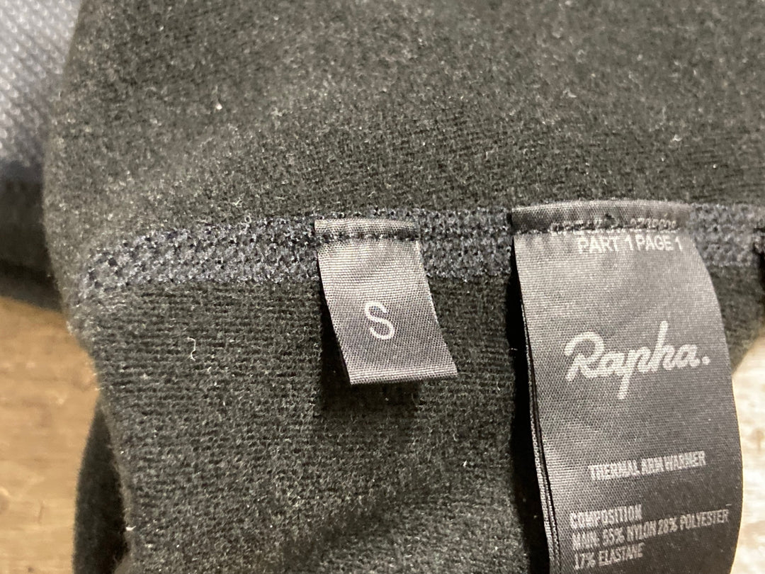KD629 ラファ Rapha THERMAL ARM WARMER アームウォーマー 黒 S 裏起毛