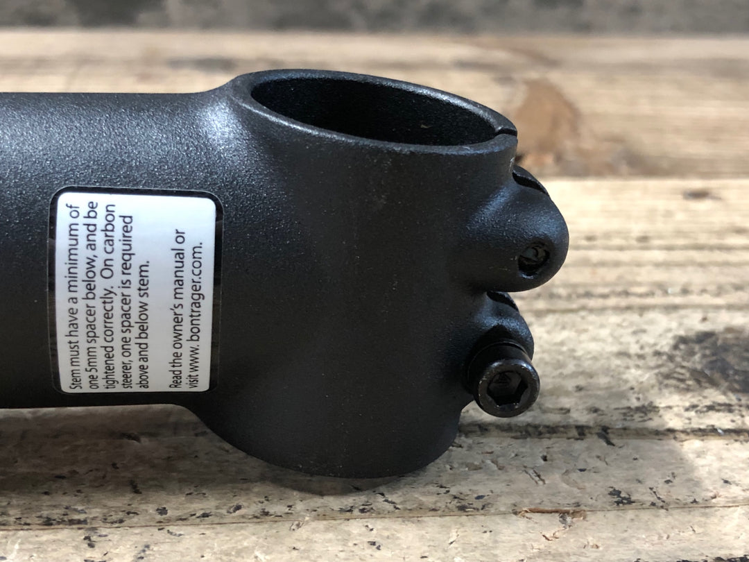 JQ652 ボントレガー BONTRAGER ELITE BLENDR STEM アルミステム 黒 Φ31.8 100mm