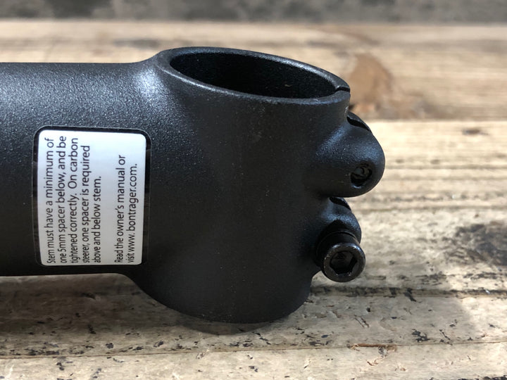 JQ652 ボントレガー BONTRAGER ELITE BLENDR STEM アルミステム 黒 Φ31.8 100mm