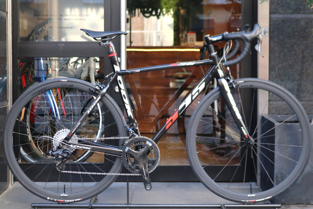 ルック LOOK 595 2009頃モデル Sサイズ カンパニョーロ レコード12S カーボン ロードバイク DT PR1400 DICUT 【東京南麻布店】