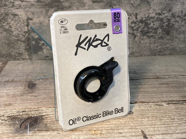 JS556 ノグ KNOG Oi！Classic Bike Bell 黒 ベル 22.2mm