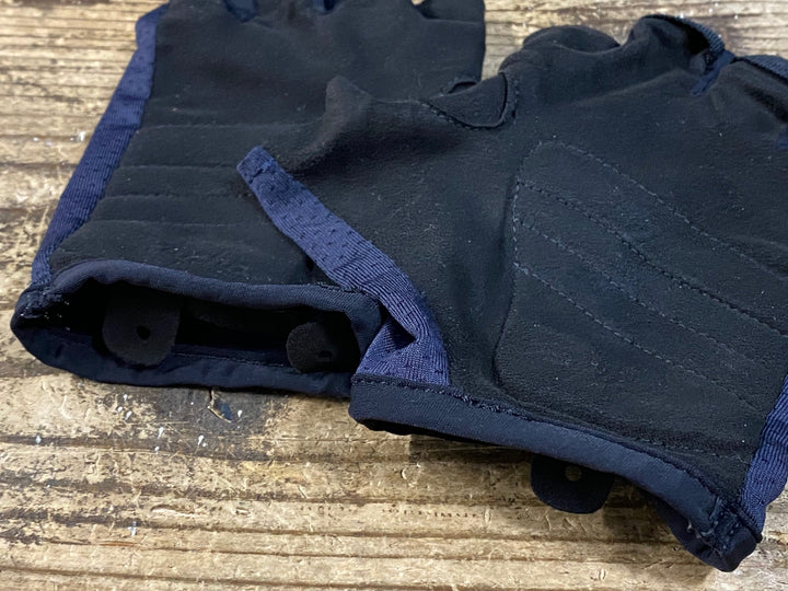 KH125 ラファ Rapha 指切り グローブ 紺 黒 ※サイズ不明