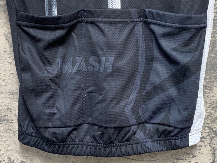 JZ533 カポ CAPO 半袖 サイクルジャージ 黒 S MASH
