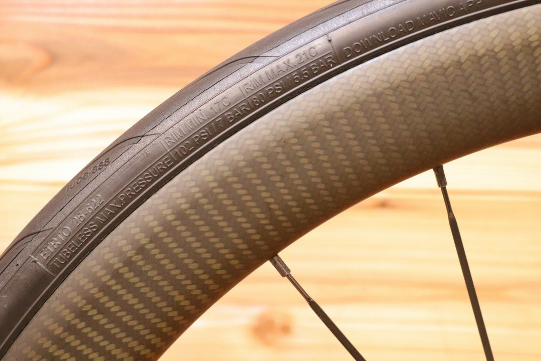 マヴィック MAVIC コスミック COSMIC PRO CARBON UST DISC 19C カーボン チューブレスレディ フロントのみ ホイール 【広島店】」