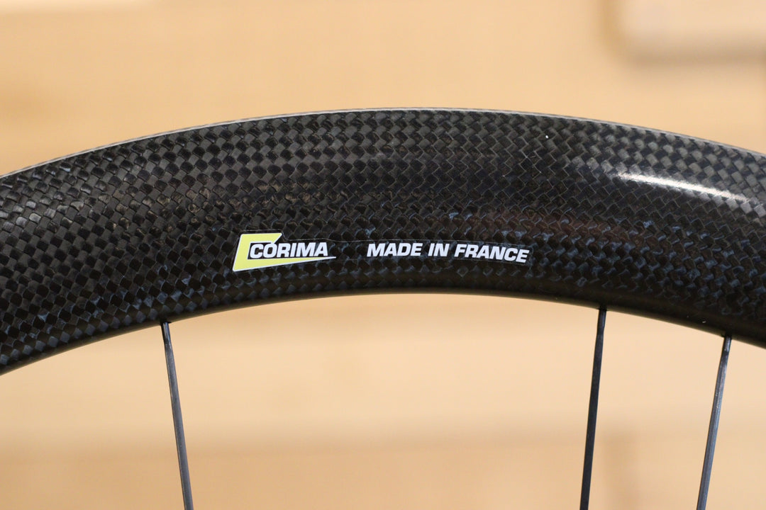 新品未使用 コリマ CORIMA 47mm WS BLACK DISC カーボン クリンチャー フロント ホイール 【立川店】