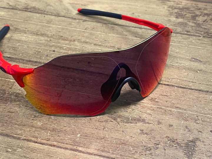 JN387 オークリー OAKLEY EV ZERO サングラス アイウェア 赤 PRIZM