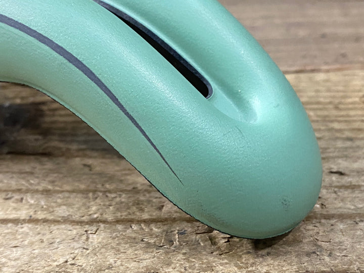 JU850 SELLE SMP 7RK サドル 緑 スチールレール