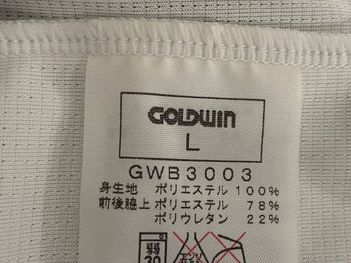 KD234 ゴールドウィン GOLDWIN 半袖 サイクルジャージ 白 L