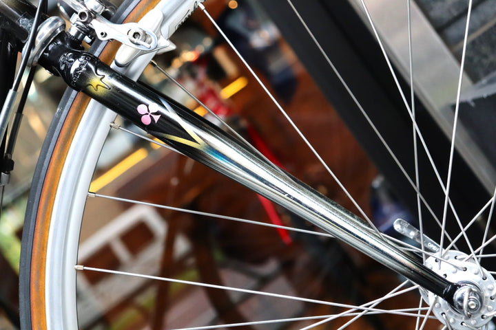 【伝説の双胴バイク】 コルナゴ COLNAGO チタニオ ビチタン TITANIO BITITAN カンパニョーロ レコード MIX 8S チタン ロードバイク ヴィンテージ 【東京南麻布店】