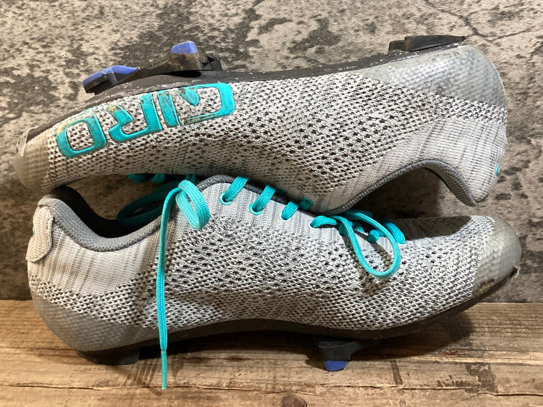 KC513 ジロ GIRO EMPIRE E70 W KNIT ビンディングシューズ 3穴 グレー EU41