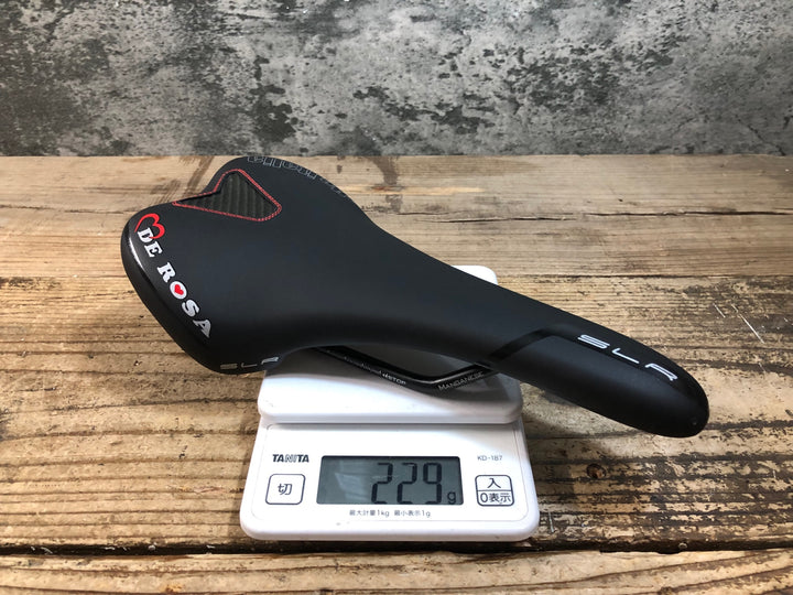 KG204 セライタリア Selle Italia DE ROSA SLR サドル 黒 134mm MANGANESEレール ※未使用