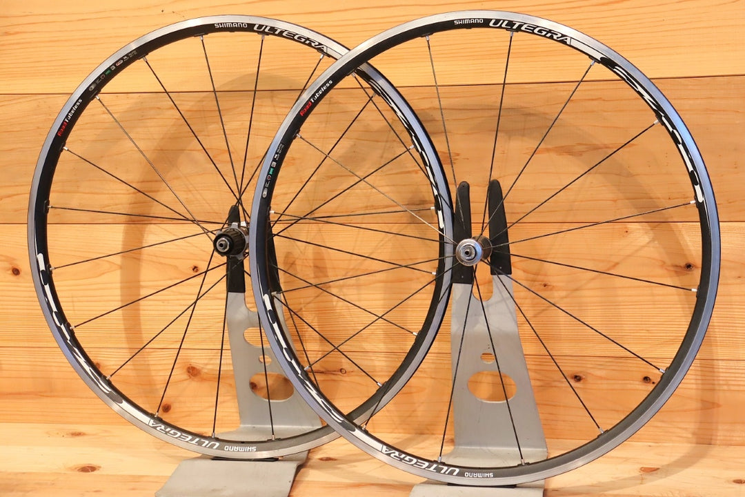 シマノ SHIMANO アルテグラ ULTEGRA WH-6700 アルミ チューブレス ホイールセット シマノ10S 【千葉店】