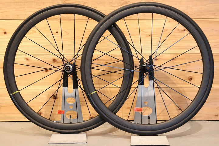 未使用 マヴィック MAVIC キシリウム KSYRIUM PRO CARBON UST DISC カーボン チューブレス ホイールセット シマノ11S 【千葉店】
