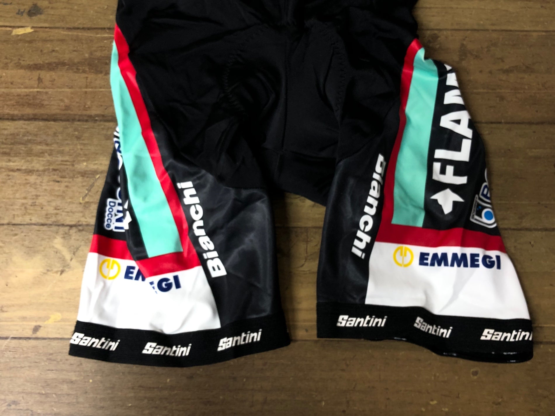 JV751 サンティーニ Santini ビブショーツ 黒 M パッドへたり – BICI