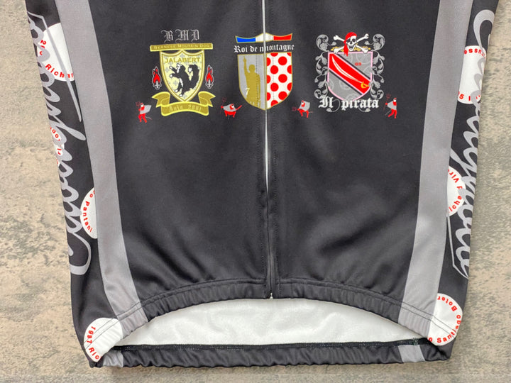 JT520 パールイズミ PEARL iZUMi サイクルベスト ジレ 黒 M 裏起毛