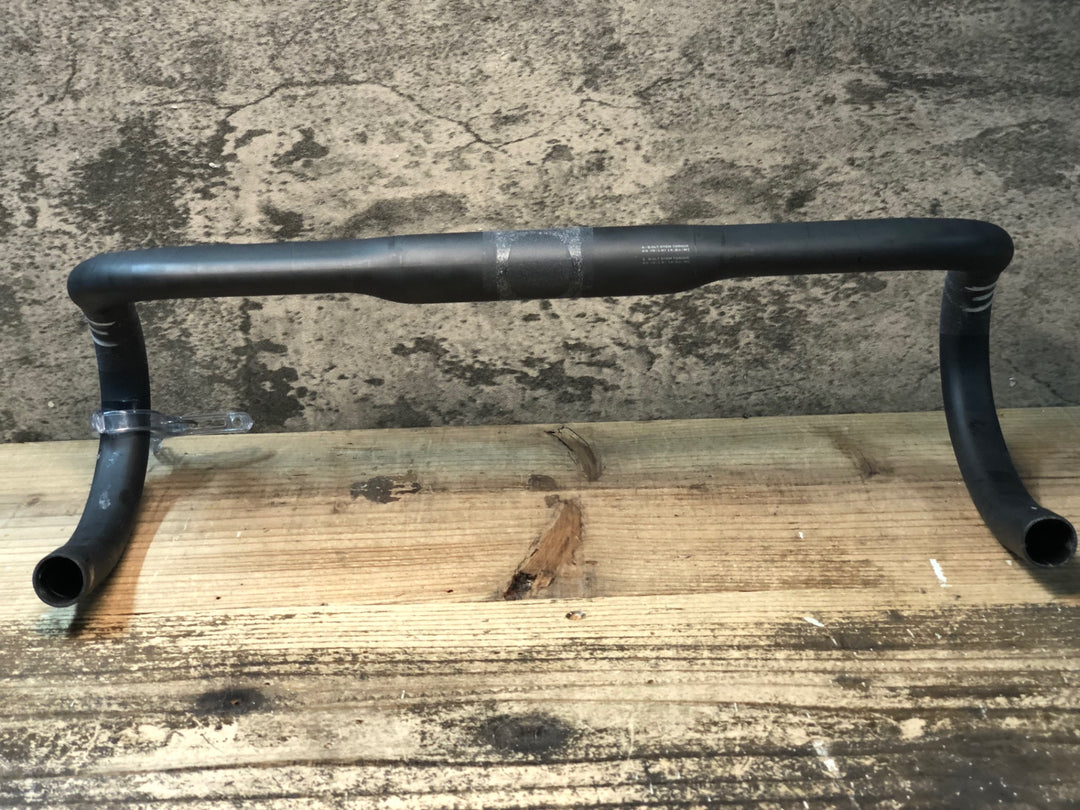 JF484 スペシャライズド SPECIALIZED S-WORKS SHALLOW BEND カーボン ドロップハンドル 420mm Φ31.8 ※レバー固定部凹みのためジャンク