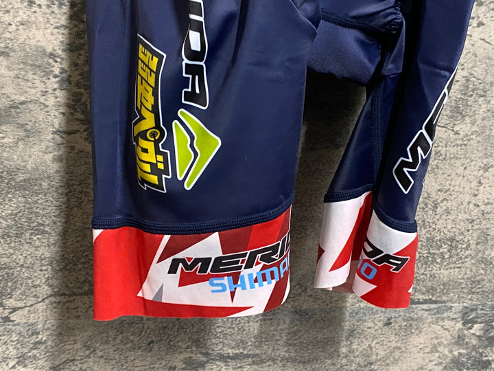 KF996 ルコック le coq sportif 半袖 サイクルジャージ ビブショーツ 赤 白 紺 M 宇都宮ブリッツエン 弱虫ペダル 上下セット