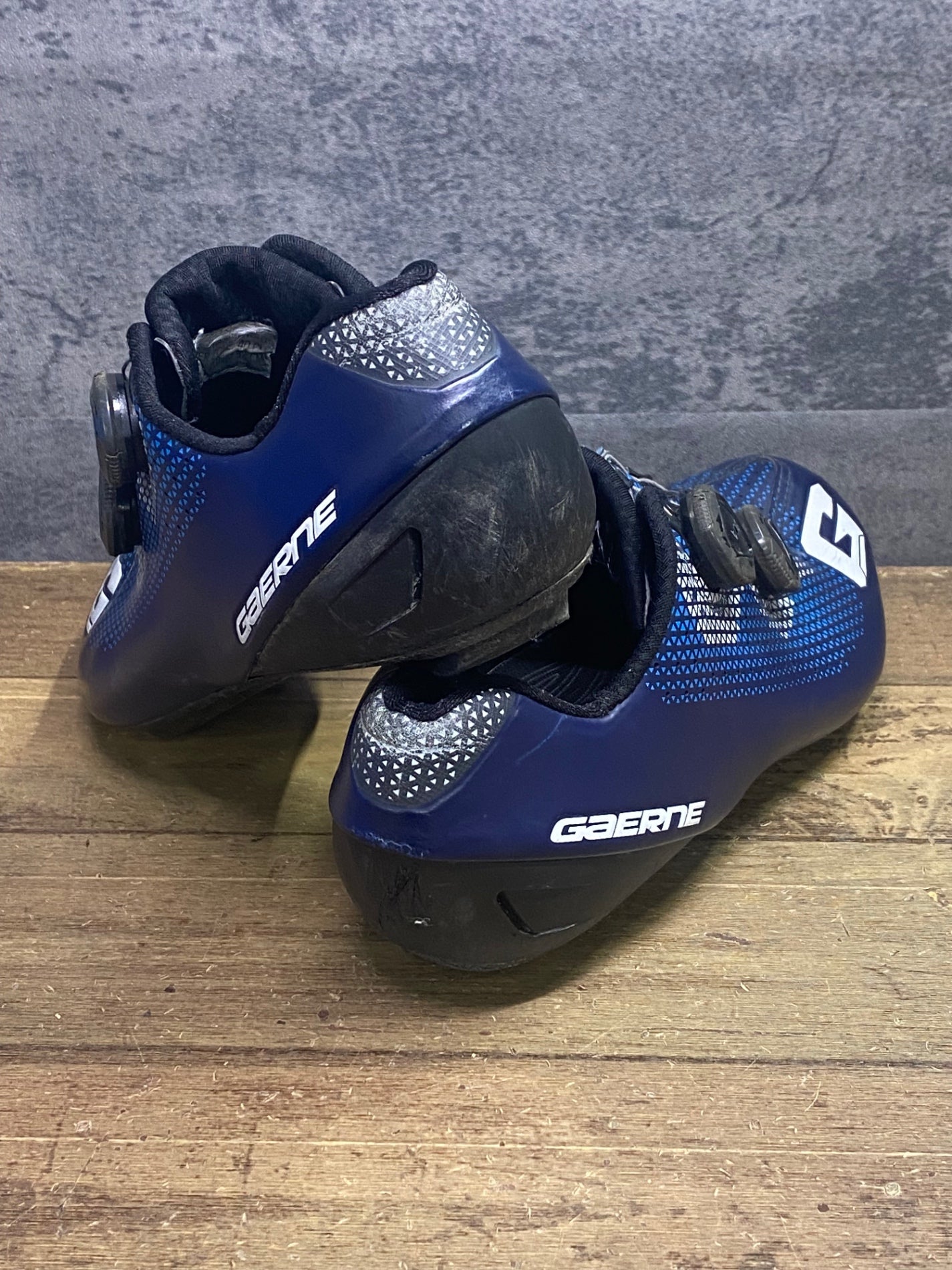 JN367 ガエルネ GAERNE g-chrono carbon BOA ビンディングシューズ 紺