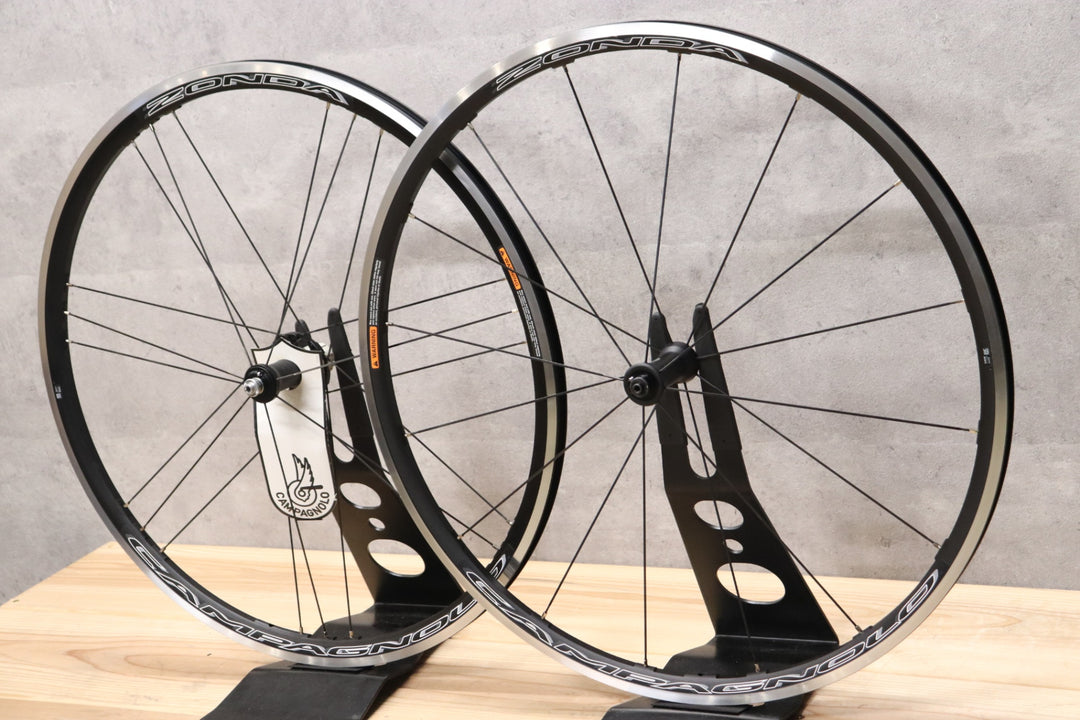 カンパニョーロ CAMPAGNOLO ゾンダ ZONDA C17 アルミ クリンチャー ホイールセット シマノ12S/11S 【さいたま浦和店】