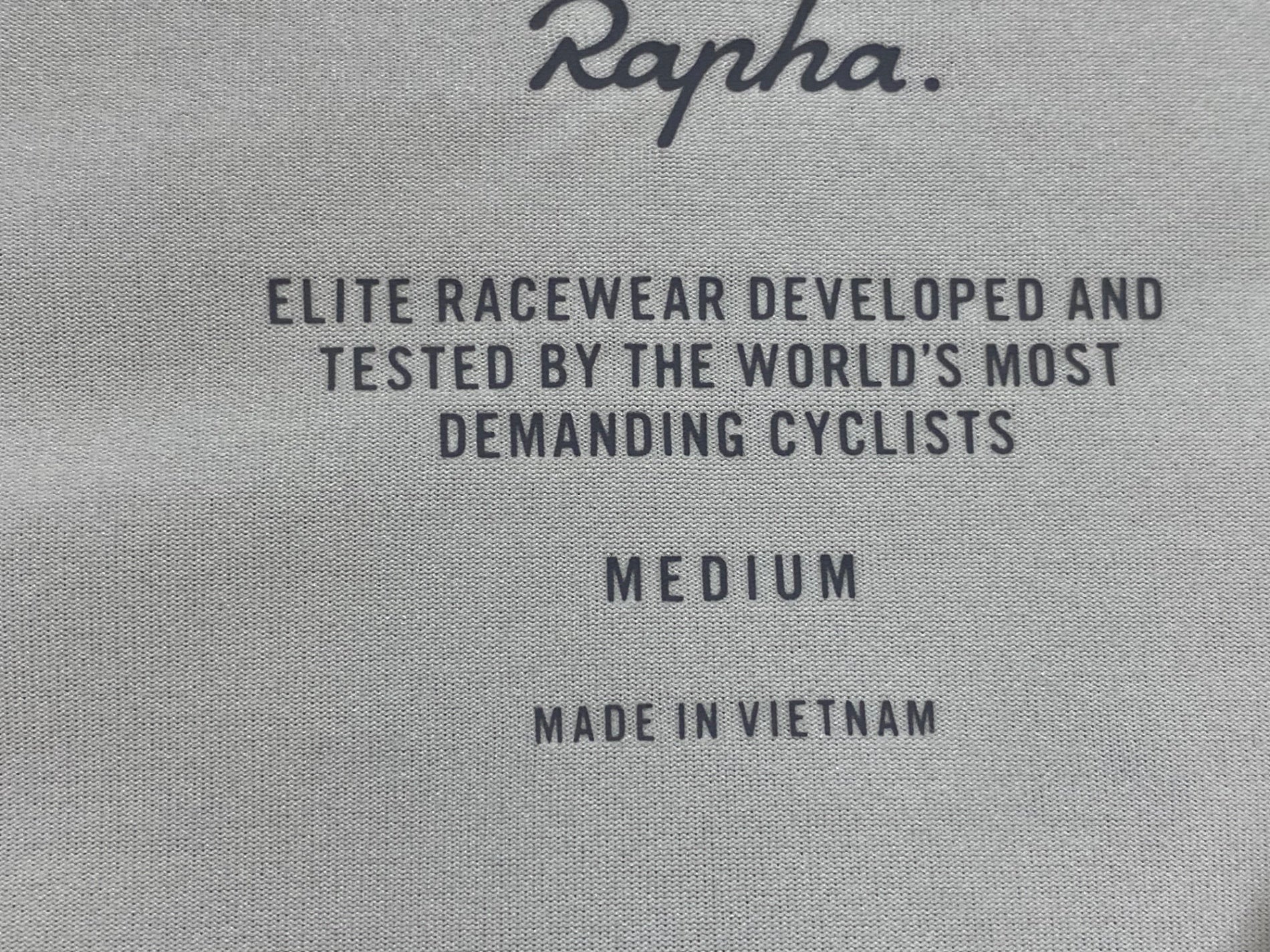 KD611 ラファ Rapha PRO TEAM JERSEY 半袖 サイクルジャージ 白 M 汚れ