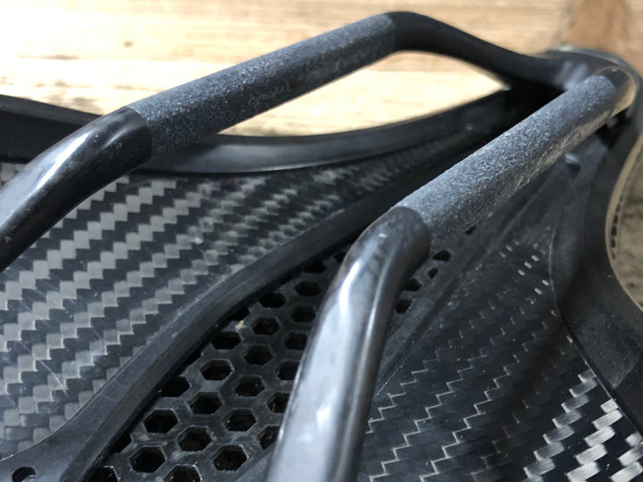 KA212 スペシャライズド SPECIALIZED S-WORKS Power with Mirror サドル 155mm カーボンレール ※座面へたり,内部ダメージのためジャンク