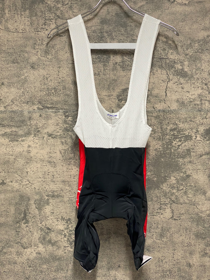 JU066 パールイズミ PEARL iZUMi ビブショーツ 黒 赤 M