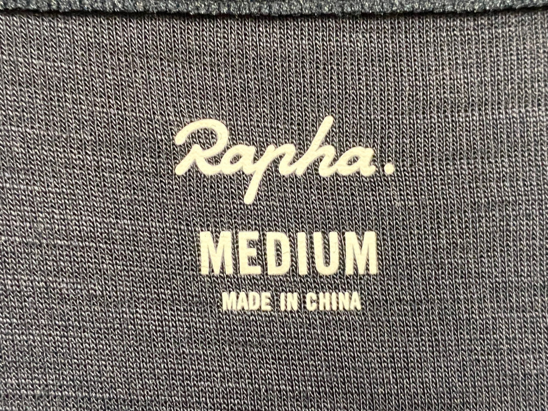 KC767 ラファ Rapha CORE LONG SLEEVE JERSEY 長袖サイクルジャージ 黒 M