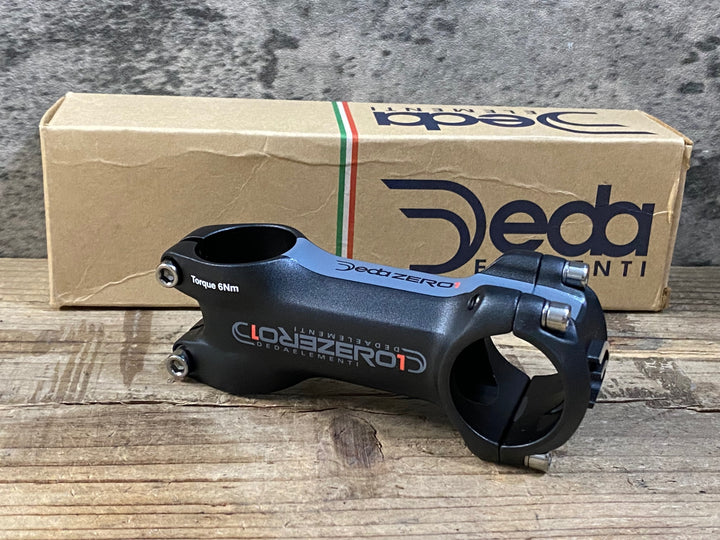 JQ720 デダ deda ZERO1 アルミステム 80mm Φ31.7 OS 黒