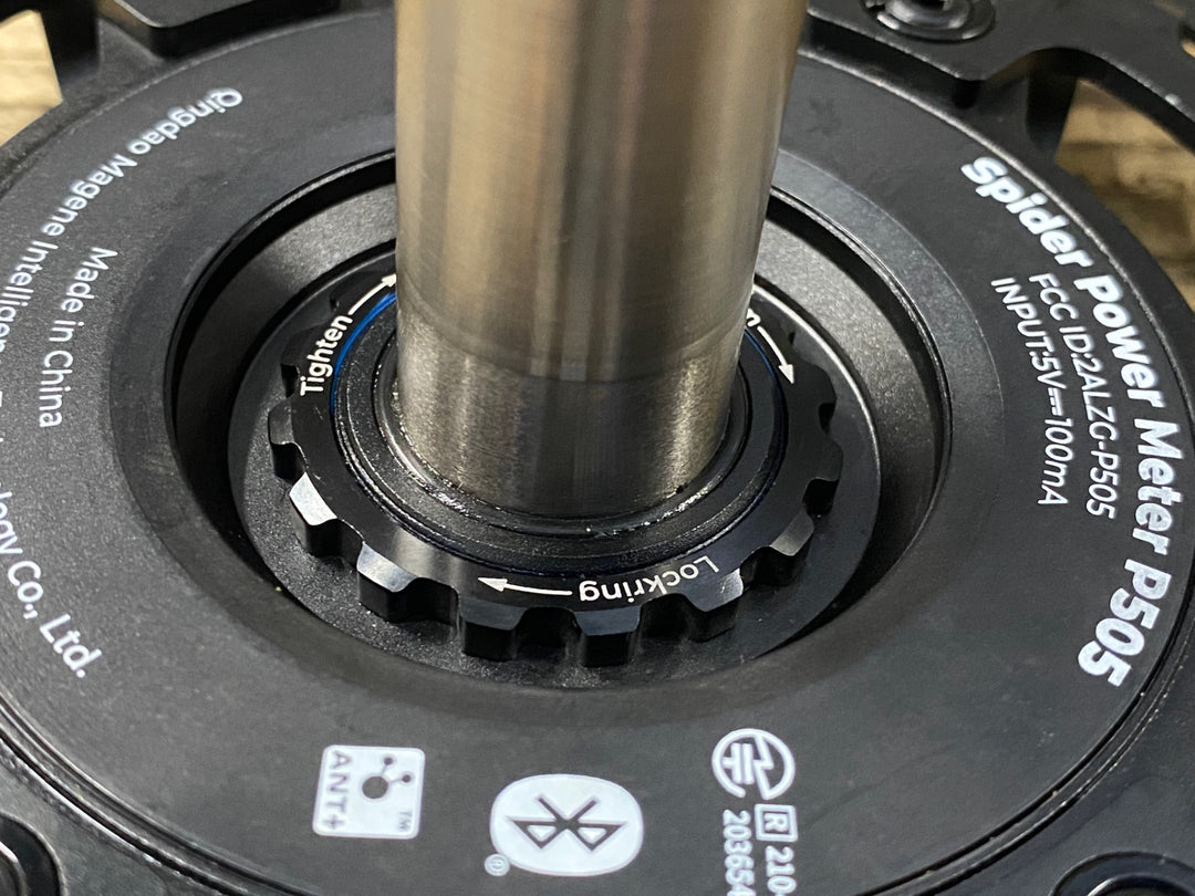 KL568 マージーン Magene PES P505 パワーメーター クランクセット 52/36T 12S 165mm 接続確認済み