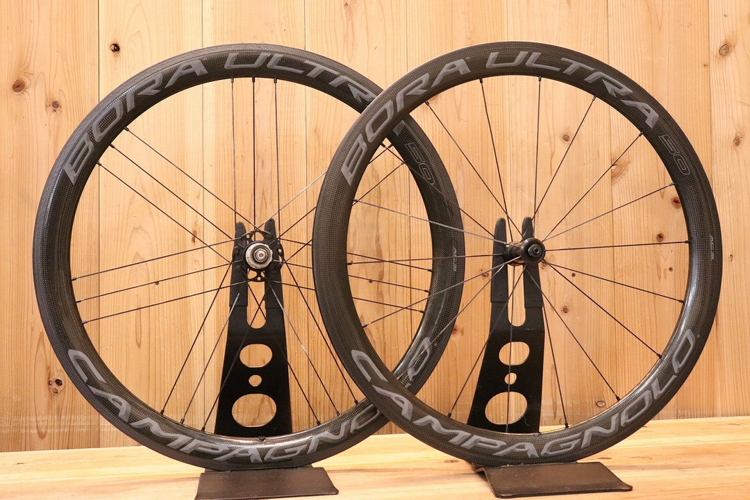 カンパニョーロ CAMPAGNOLO ボーラ BORA ULTRA 50 AC3 カーボン クリンチャー ホイールセット シマノ 11S/12S 【芦屋店】