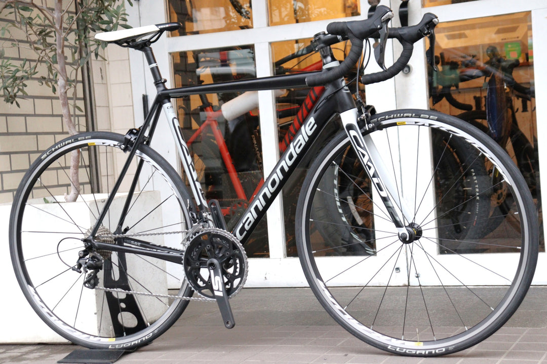 キャノンデール CANNONDALE キャド CAAD12 2016モデル 54サイズ シマノ 105 5800 MIX 11S アルミ ロードバイク 【横浜店】