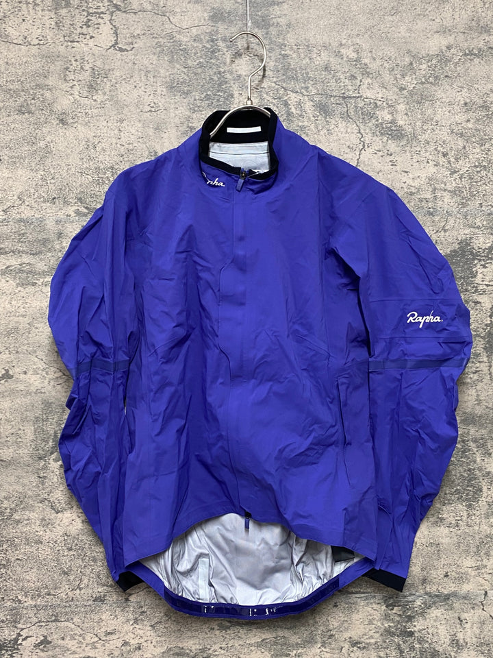 JY092 ラファ Rapha SOUPLESS RACE CAPE 長袖 サイクルジャケット 紫 L