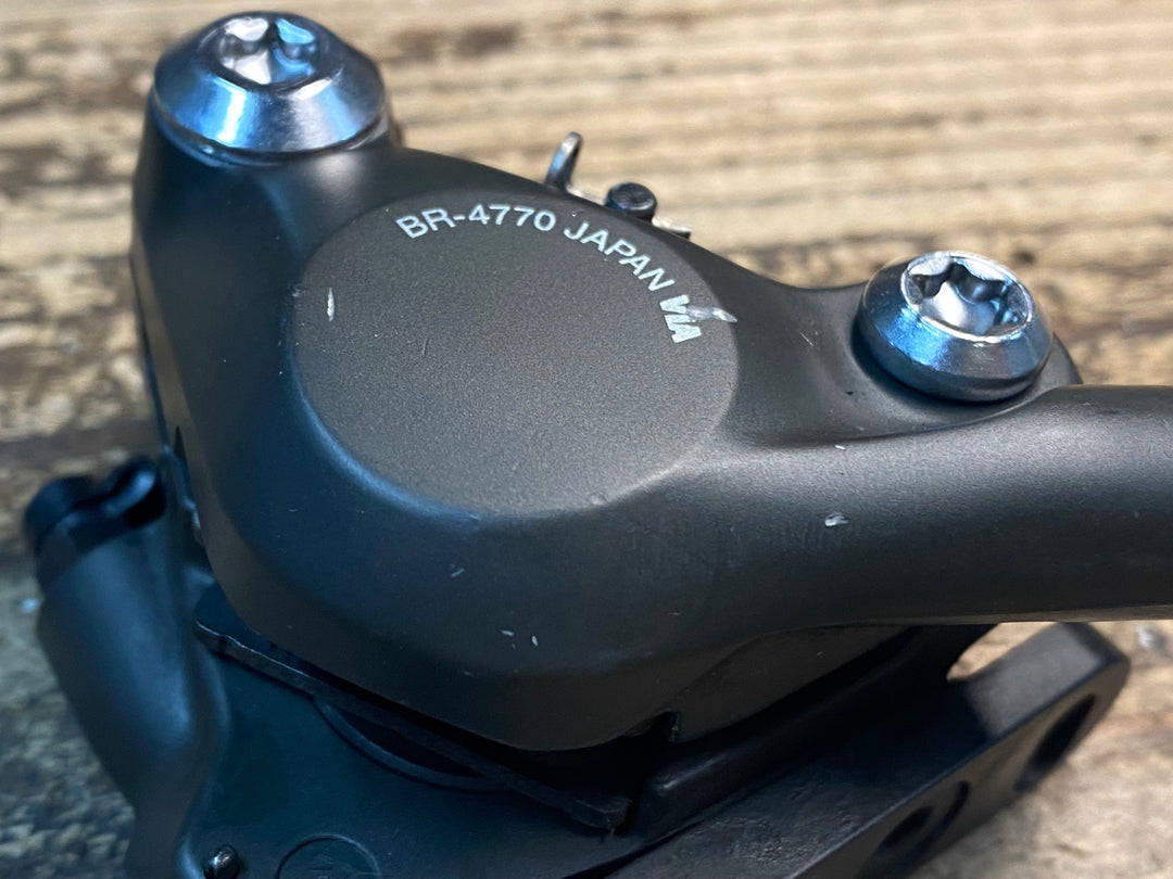 JH802 シマノ SHIMANO ティアグラ Tiagra BR-4770 油圧 ディスク ブレーキ キャリパー 前後セット