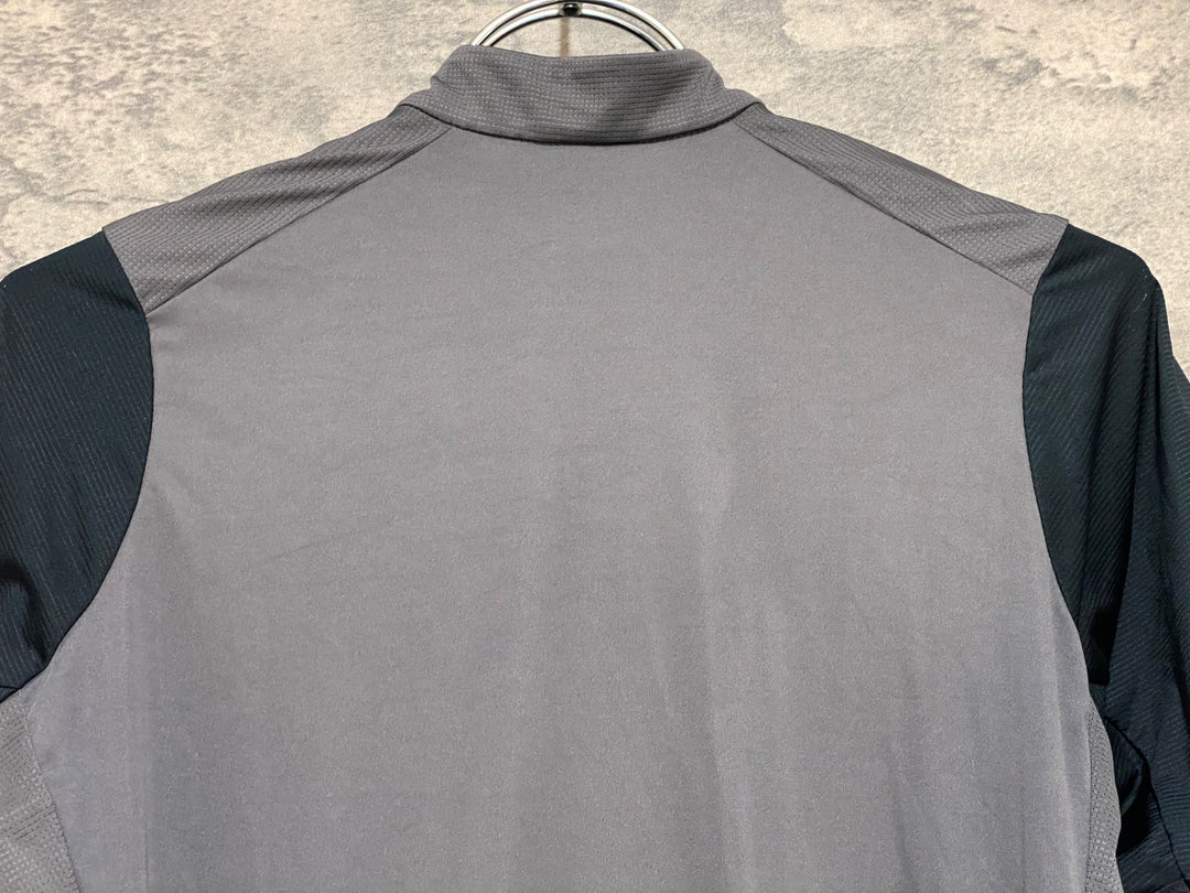 JO724 ラファ Rapha PRO TEAM TRAINING JERSEY 半袖サイクルジャージ グレー S ※ほつれ大