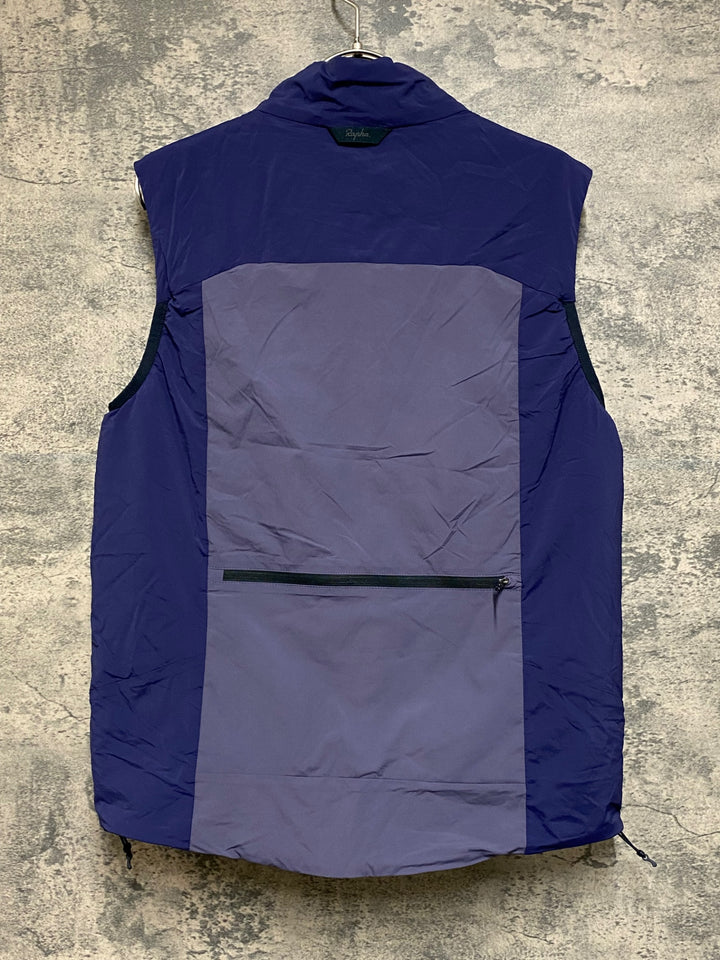 JL021 ラファ Rapha MEN'S EXPLORE INSULATED GILET ジレ サイクルベスト パープル XS