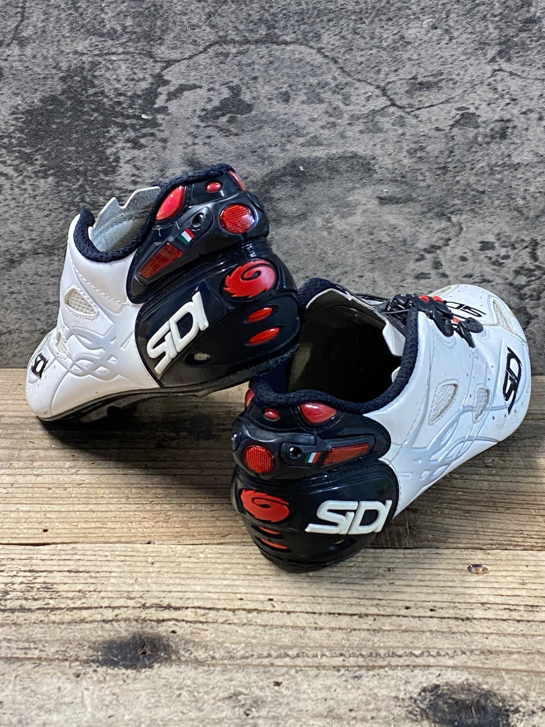 KC547 シディ SIDI SHOT ビンディングシューズ 3穴 白 EU40