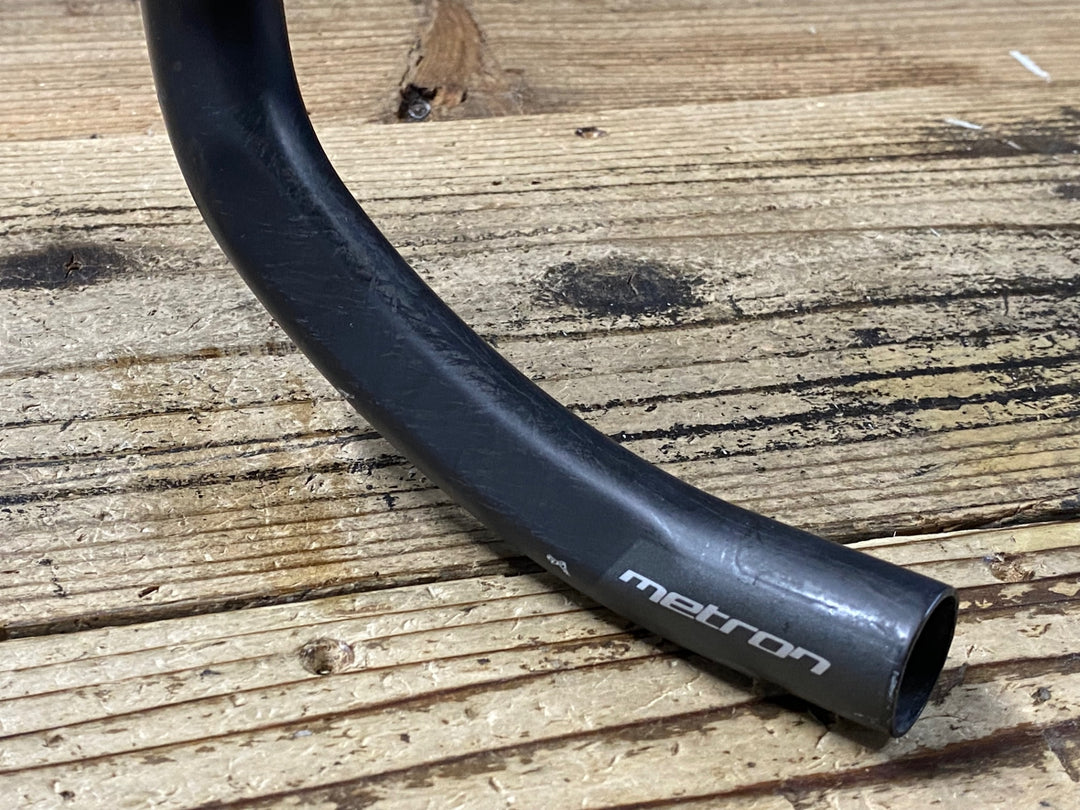KA659 ヴィジョン VISION metron4D MAS カーボンハンドル Φ31.8 ブラケットC-C390mm ※ステム固定部クラックのためジャンク