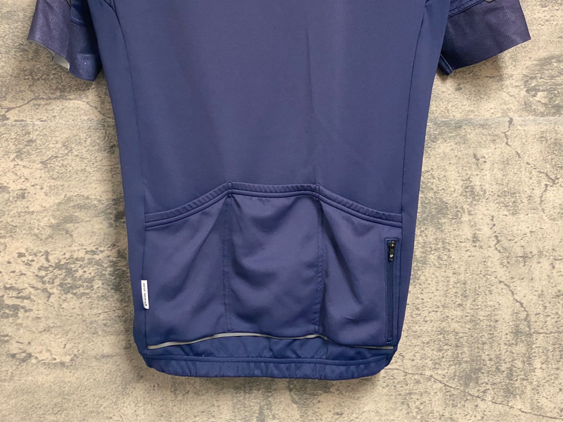 JW075 パールイズミ PEARL iZUMi 半袖 サイクルジャージ ネイビー L