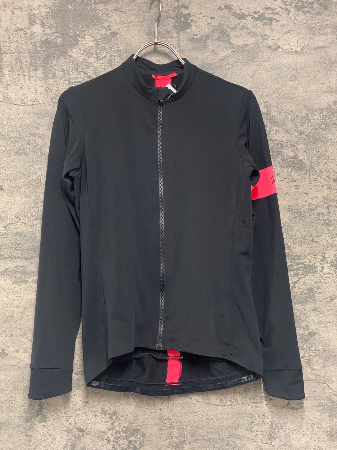 JX001 ラファ Rapha SOUPLESSE THERMAL JERSEY 長袖 サイクルジャージ 黒 M レディース