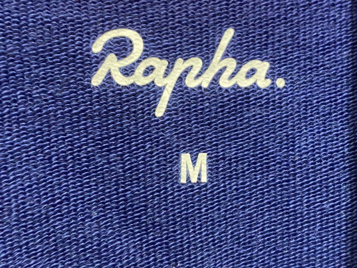 KR634 ラファ Rapha WINTER WINDBLOCK JERSEY 長袖 サイクルジャージ 紺 M