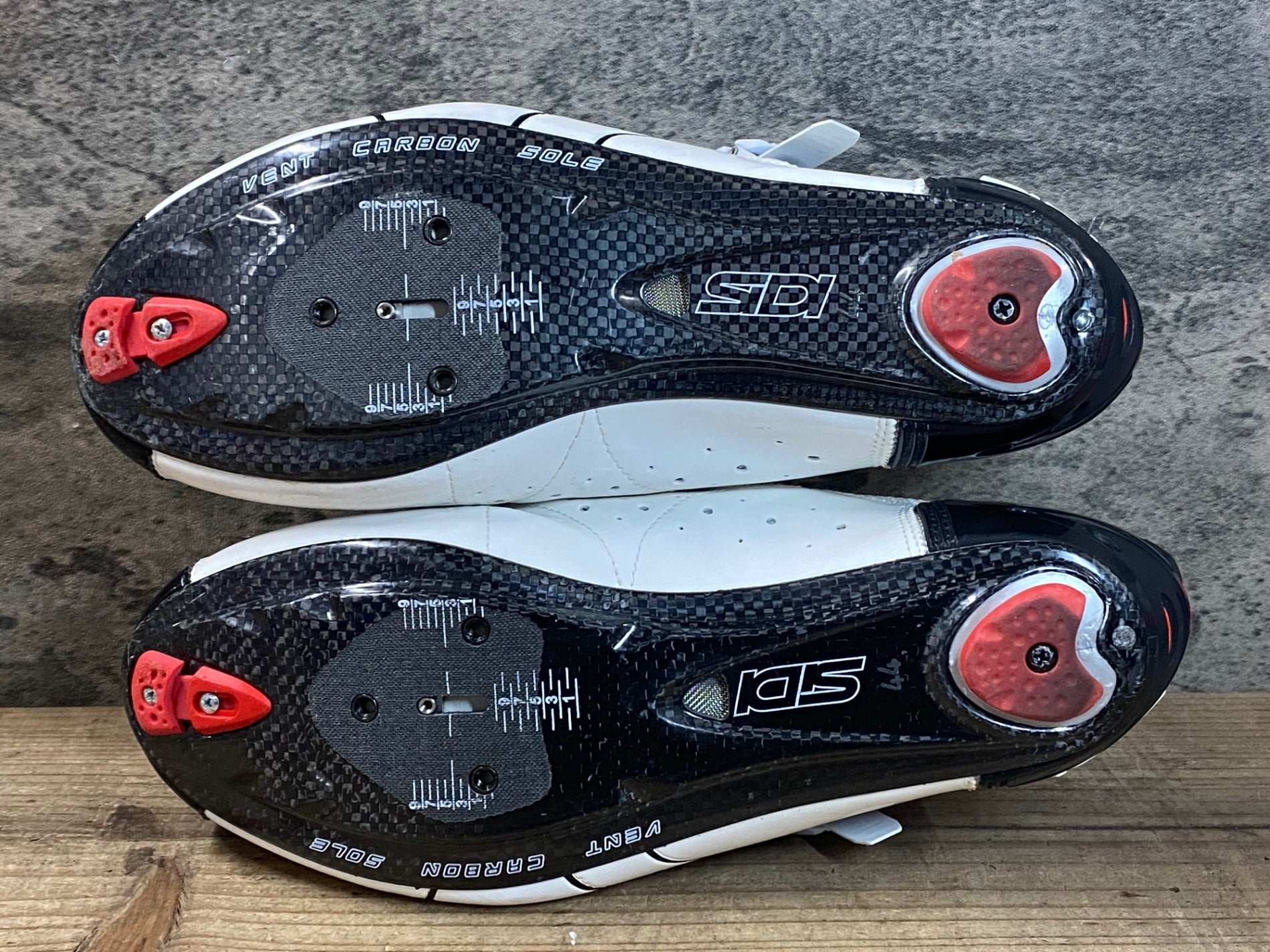JS022 シディ SIDI GENIUS ビンディングシューズ SPD-SL 白 EU44