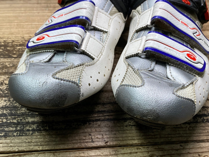 JQ134 シディ SIDI ビンディングシューズ 白 EU45 SPD-SL