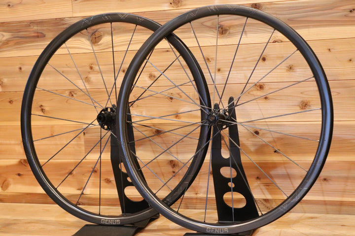 未使用品！ エレリサーチ ERE RESEARCH ジーナス GENUS SL30-R DISC シマノ 11S/12S 21C カーボン チューブレスレディ ロードバイク ホイールセット 【広島店】